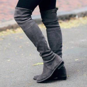 Stuart Weitzman Lowland Suede over the knee boots